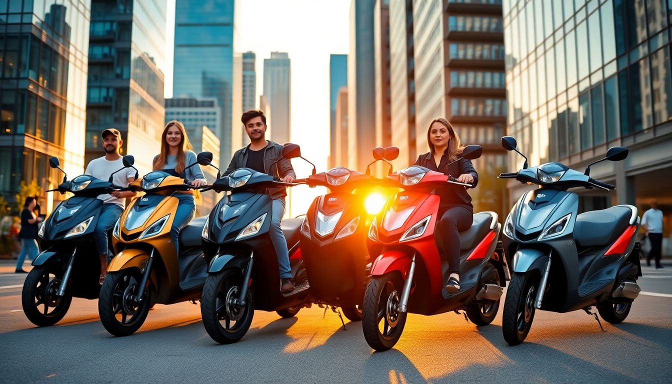 Top 5 des scooters électriques 125 cm3 à ne pas manquer cette année