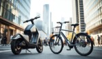 Vélo et scooter électrique s’affrontent pour dominer la mobilité urbaine